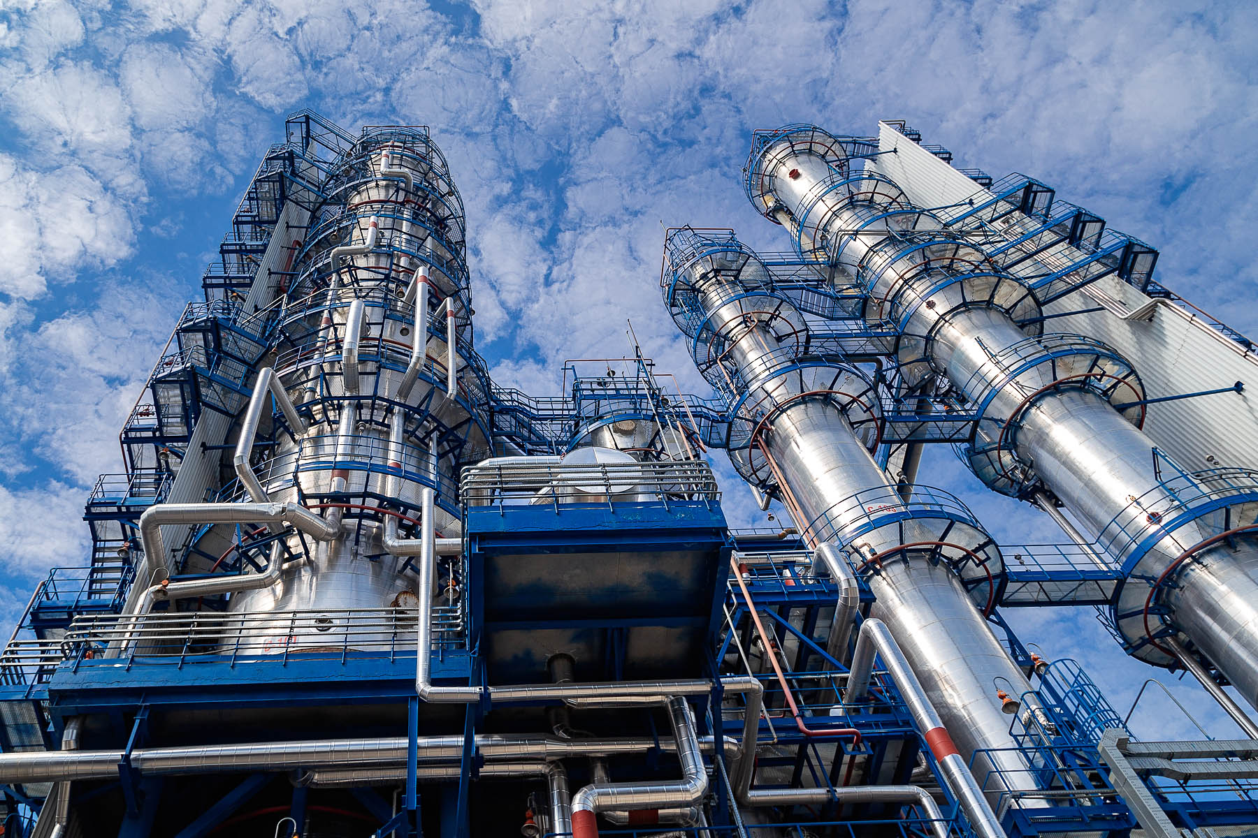 Перегонный нефте очистной пункт